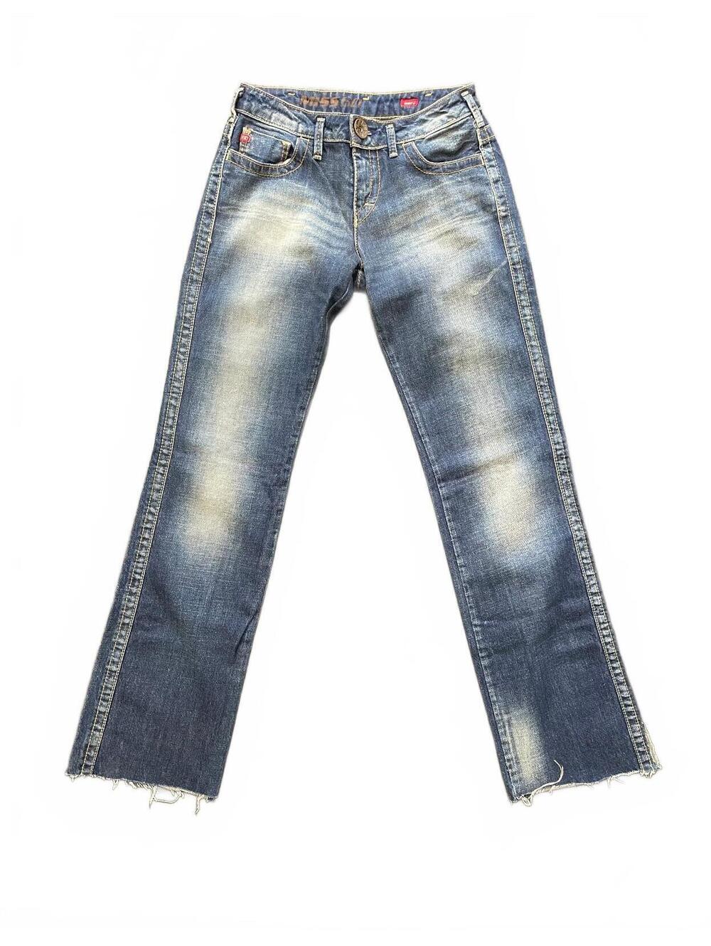Miss Sixty Mary J Low Rise Bootcut Jeans 28 Y2K
